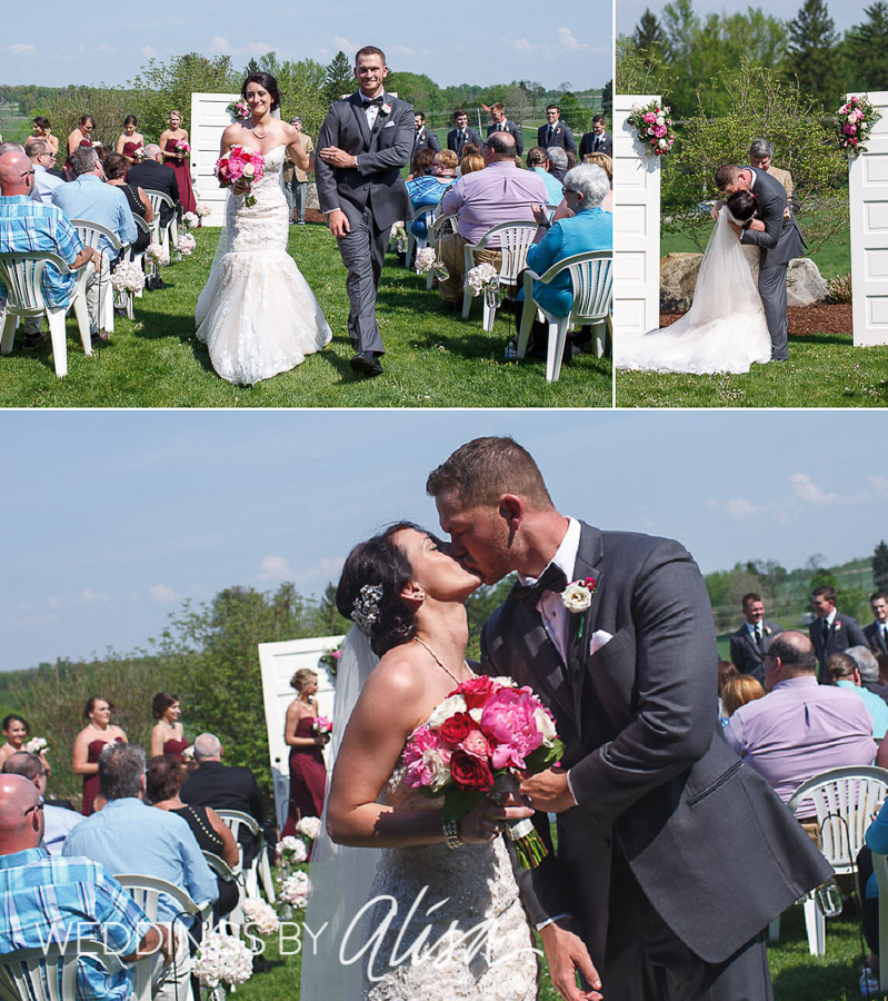 Married at Fieldstone Barn at Armstrong Farm